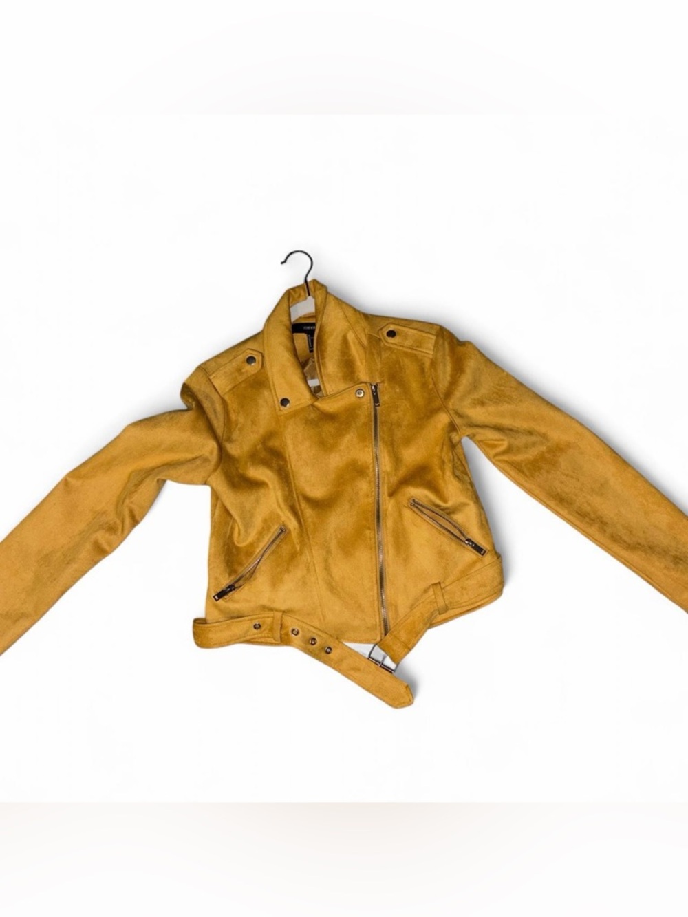 Mustard Yellow Moto Jacket